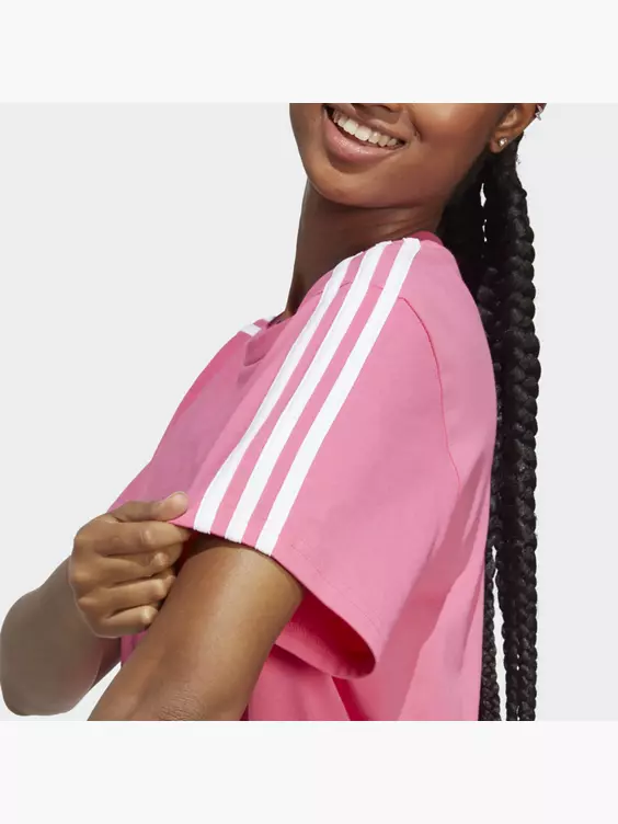 Adidas Essentials 3-Streifen T-Shirt - Image 2