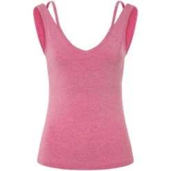 MandalaDamen Form Fitted Top