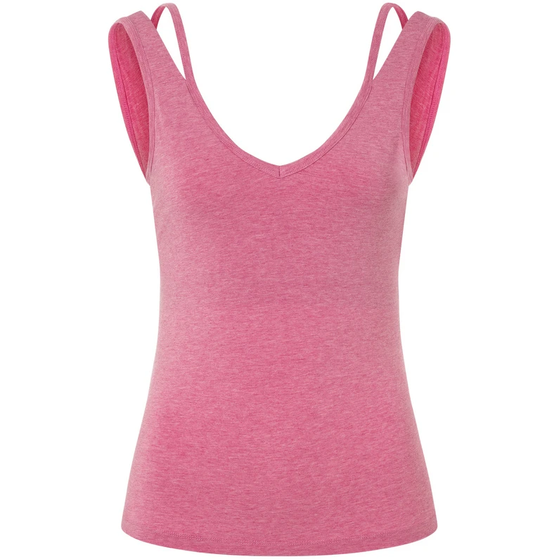 MandalaDamen Form Fitted Top